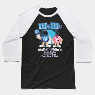 W&W's Crystal Candy Fet. Blue and Pink Baseball T-Shirt